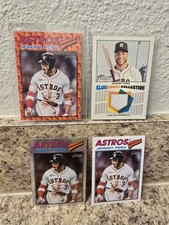 Jeremy Pena 2026 Topps Heritage Color of Year Orange 28/77 & Refractor 283 Relic