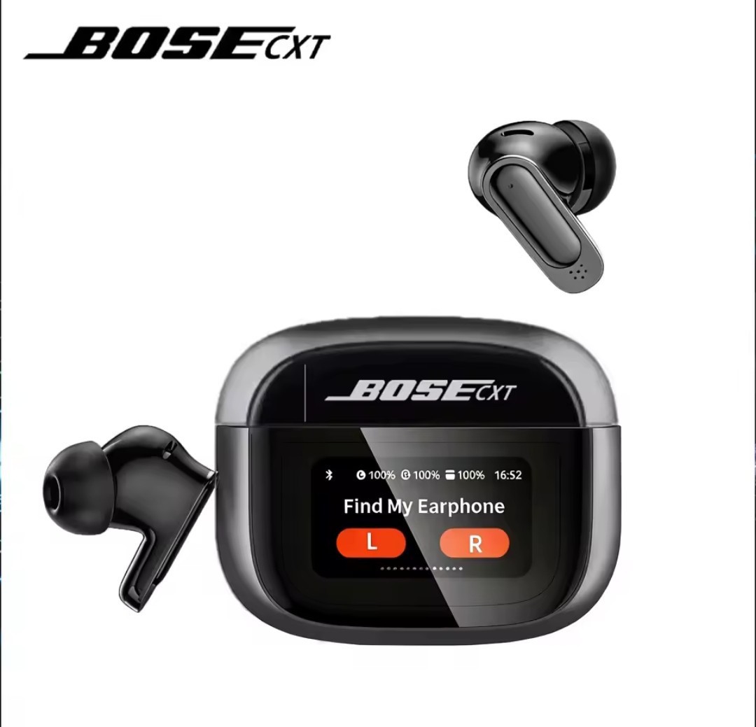 Écouteurs Bluetooth Bose CXT réduction de bruit et écran LCD tactile
