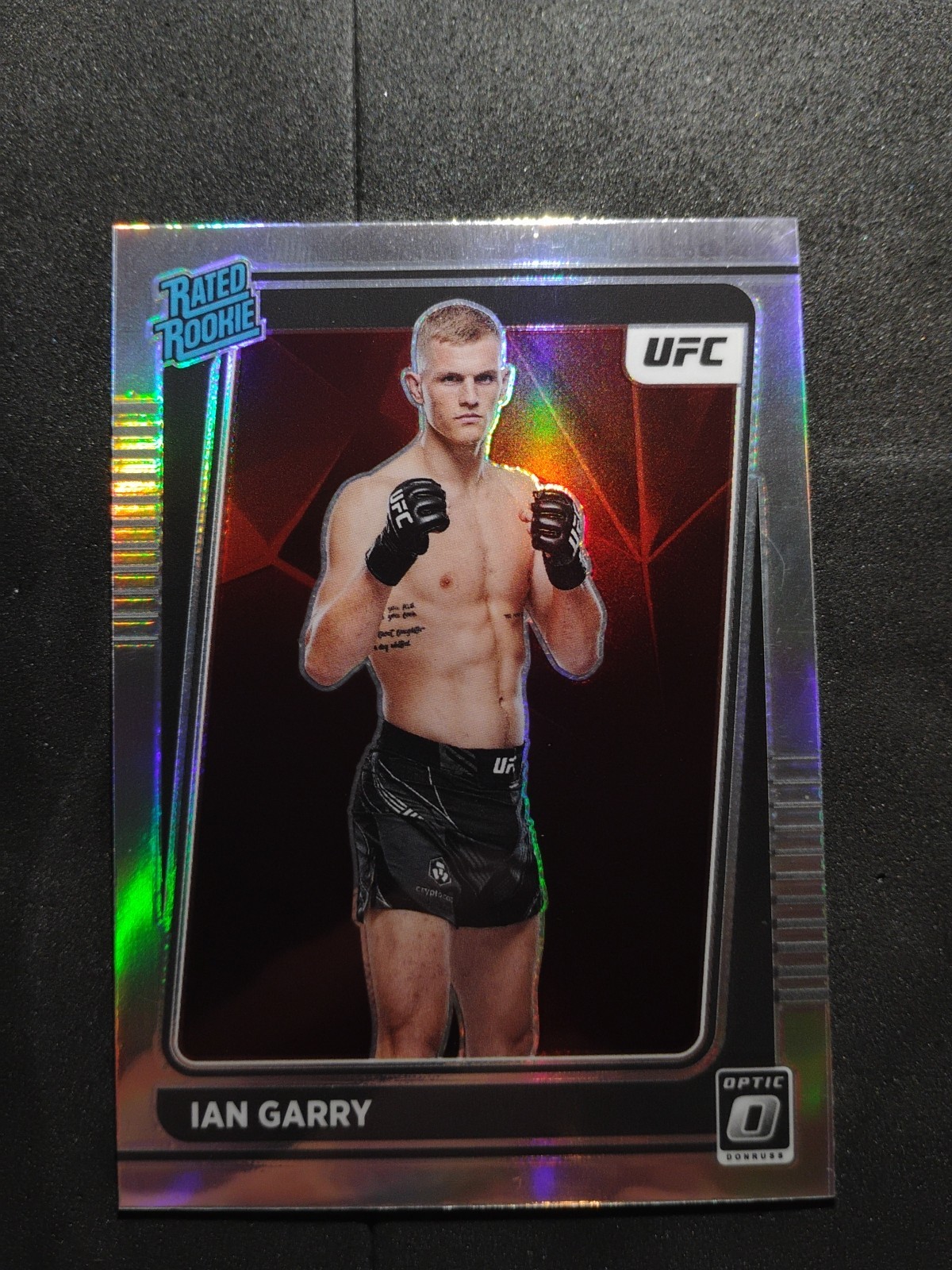 2022 Panini Donruss Optic UFC Rated Rookie Ian Machado Garry 108 Holo Prizm (RC)