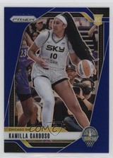2024 Panini Prizm WNBA Blue Prizm 96/199 Kamilla Cardoso #93 Rookie RC 06kx