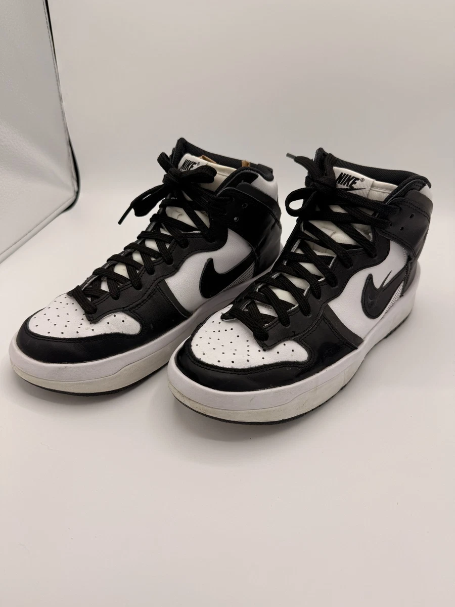 Preços baixos em Nike Dunk Up High White Black W | eBay