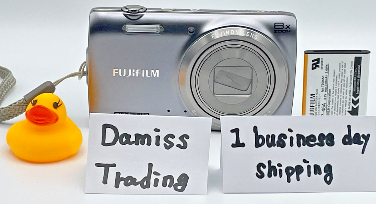 【美品・動作品】FUJIFILM FinePix JZ700 シルバー Excellent] FUJIFILM FinePix JZ700 Silver – Works Great