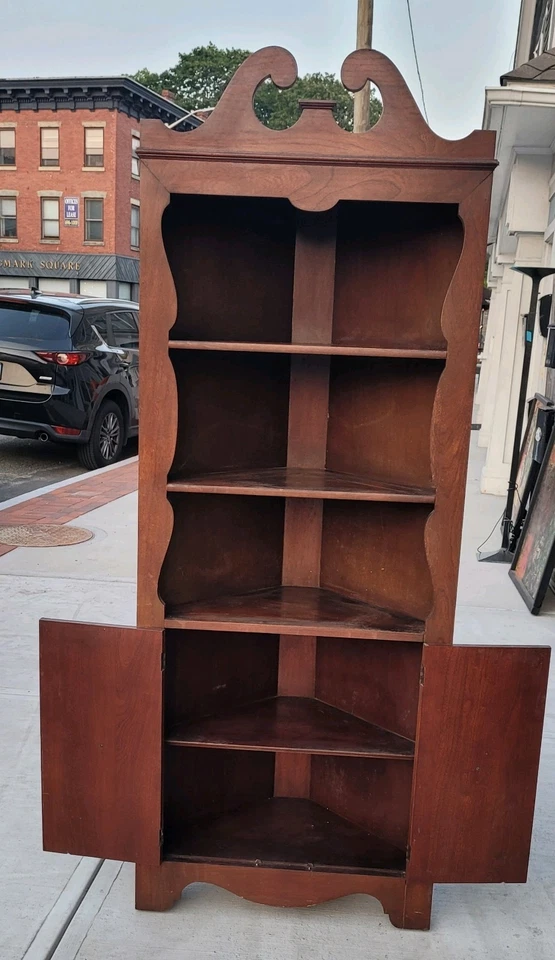 Armario esquinero armario caoba maciza Foto 2 de 4