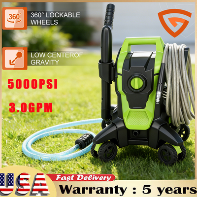 #ad Electric Pressure Washer 2500PSI Max 3.0 GPM Power Washer Cleaning Machine Green $130.99