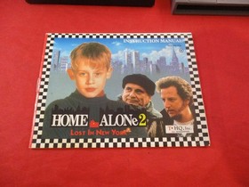 Home Alone 2 Lost In New York (Nintendo NES) COMPLETE w/ Box manual game WORKS!