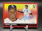 2026 Topps Chrome Black Frank Thomas Red Refractor (Raw)