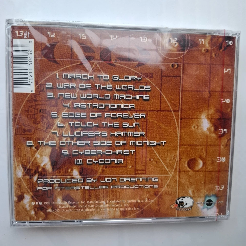 Crimson Glory – Astronomica 1999  CD sealed NEU US Power Metal Spitfire - Bild 2 von 2