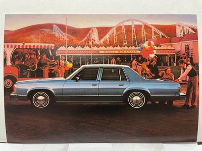 1978 Oldsmobile Delta 88 Auto-Werbeanzeige Postkarte Magic Mountain