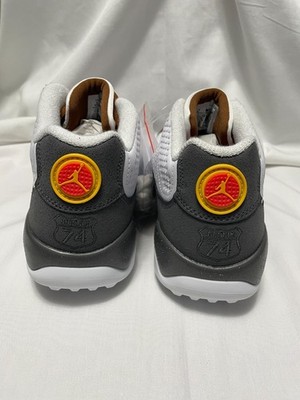 Air Jordan 9 Retro Low US Open Golf Shoes Mens 9 White University