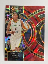 2024 Panini WNBA Select Wings Natasha Howard Premier Red Ice Prizm #109