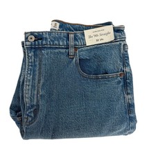Women's Abercrombie And Fitch The 90s Straight Jeans Size 14 Ultra High Rise NWT