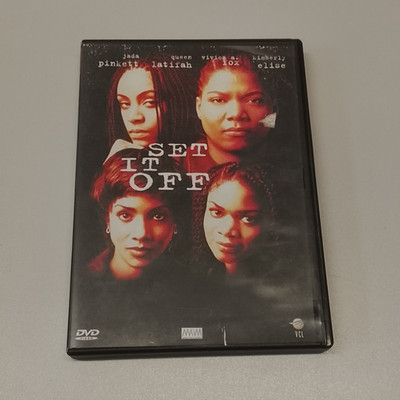 Set It Off DVD Jada Pinkett Smith Queen Latifah Vivica A. Fox Kimberly Elise