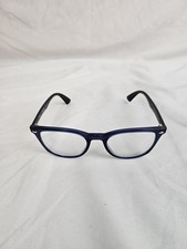 RAY BAN Eyeglasses RB1601 3865 Kids Square Black Blue 48-18-130 Frames Only