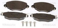 Bremsbelagsatz Scheibenbremse Triscan 8110 16005 FüR Jaguar Ford Mondeo 3 B4Y 1