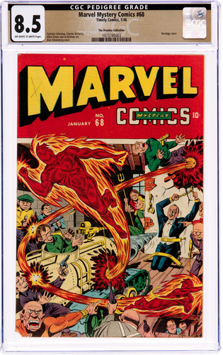 Marvel Mystery Comics #68 (The Promise Collection Pedigree) (Timely, 1946) CGC