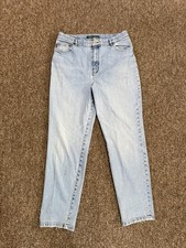 Lauren Ralph Lauren Jeans Soft Light wash Classic Straight Leg Jeans Size 12