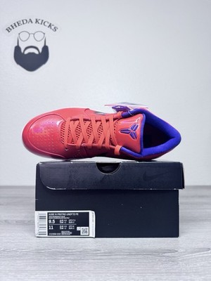 Size 9.5 - Undefeated x Nike Kobe 4 Protro Team Orange for sale