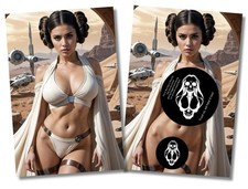 Princess Leia DOUBLE SIDED SET- (Nice & Nude)...