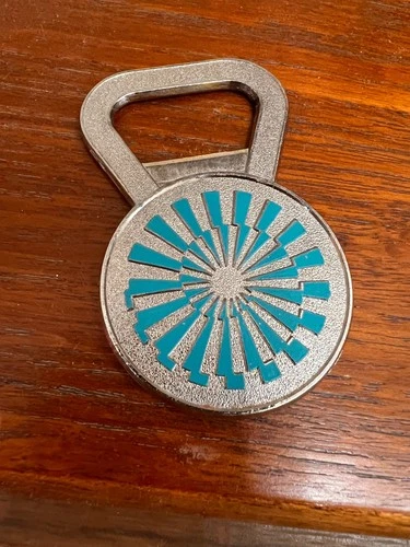 Vtg Olympics Souvenir 1972 Munich  Bottle Opener München Germany Groovy Spiral - product listing photo