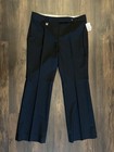 MICHAEL KORS BLACK PLEATED DRESS PANTS SLACKS BUSINESS SUIT WORK DRESSY L 12 — photo 1