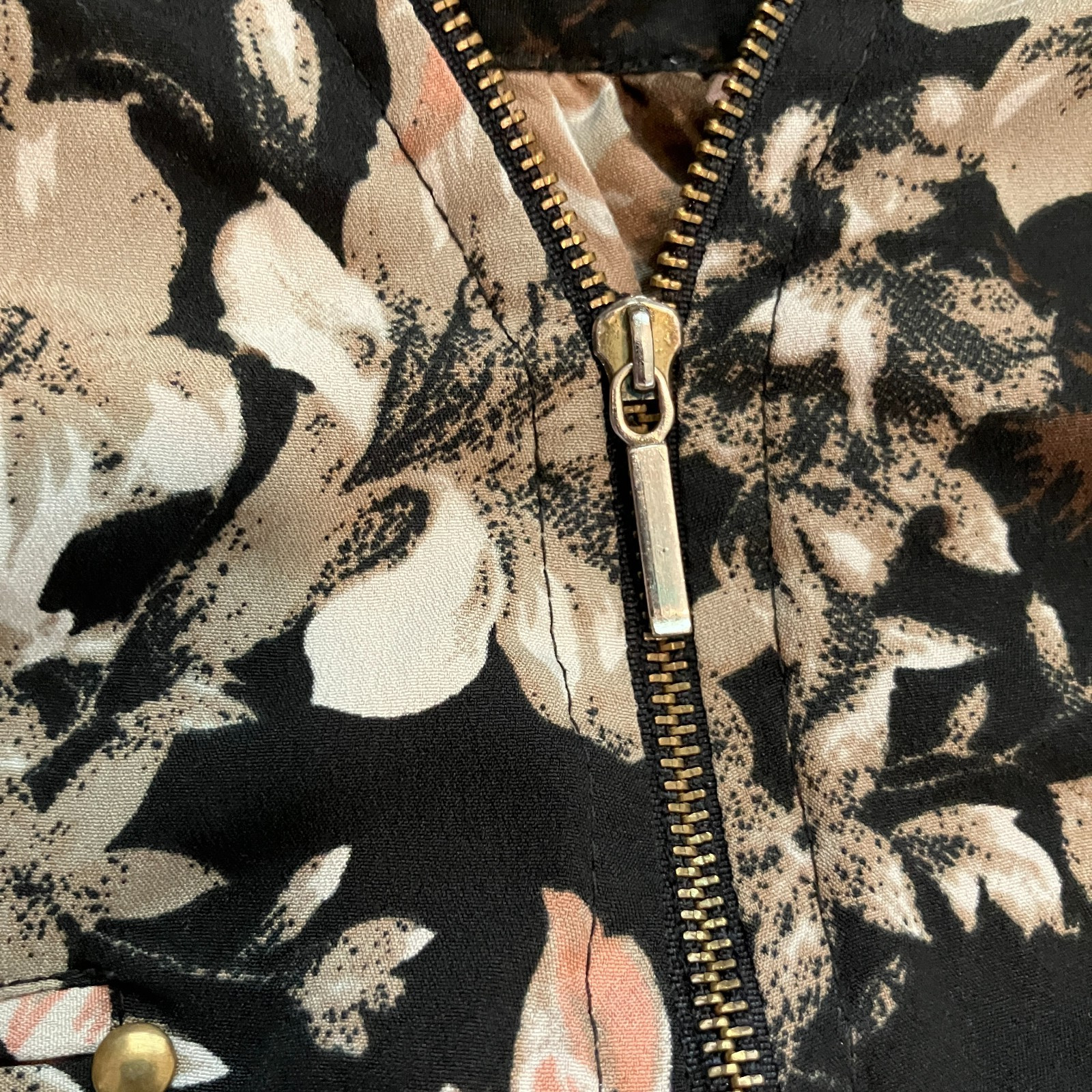 MPH Collection Womens Blouse 2X Floral Black image 7