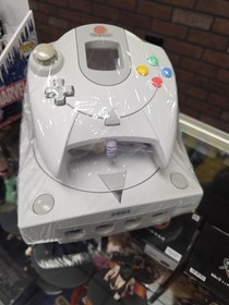Sega Dreamcast White Video Game Console with Controller Tested and Working
