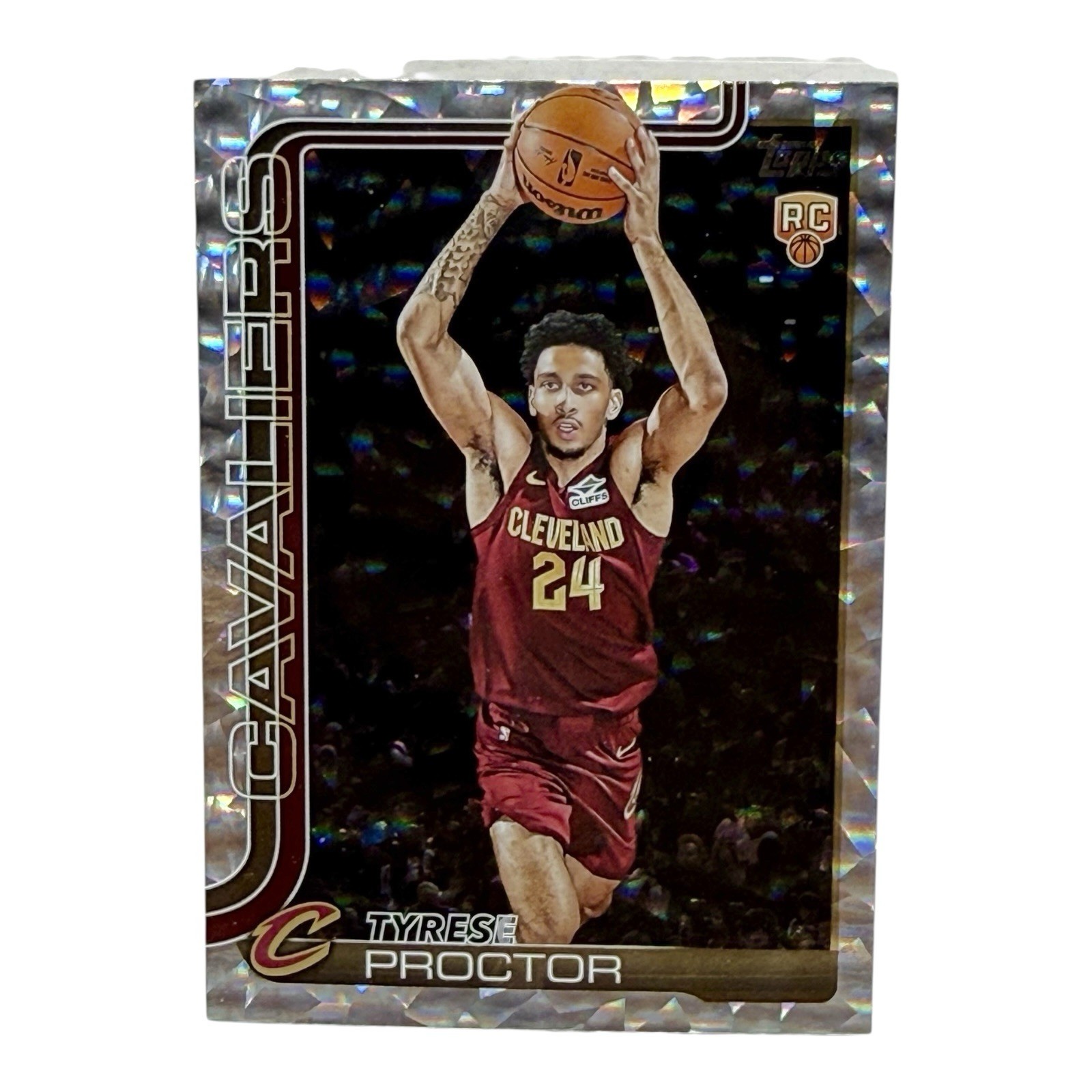 2025-26 Topps - Tyrese Proctor #250 Crackleboard Foil (RC)