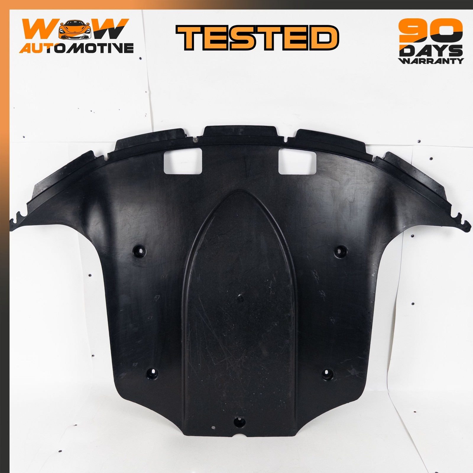 07-11 BENTLEY CONTINENTAL GTC REAR UNDERBODY SPLASH GUARD COVER TRIM OEM