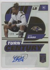 2022 Panini Donruss Elite Turn of the Century /199 David Ojabo #TC-78 Auto 0t50