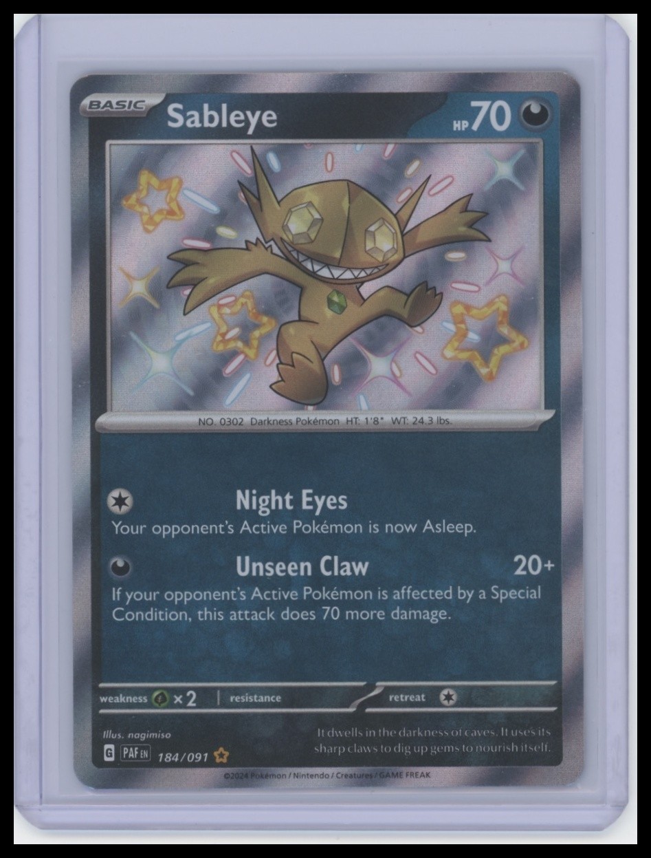 SV: Paldean Fates #184/091 Sableye