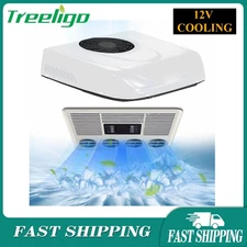 12V Rooftop RV Electric Truck Air Conditioner AC Unit Cooling For Car Motorhome