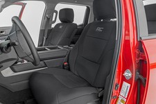 Rough Country Neoprene Seat Cover Set For 22-26 Toyota Tundra Crewmax - 91054 Rough Country Neoprene Seat Cover Set For 22-26 Toyota Tundra Crewmax - 91054