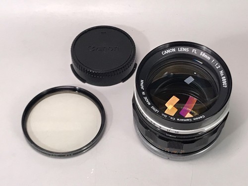 Canon FL 58mm f/1.2 MF obiettivo principale attacco FL/FD RADIOATTIVO - ottica come nuova