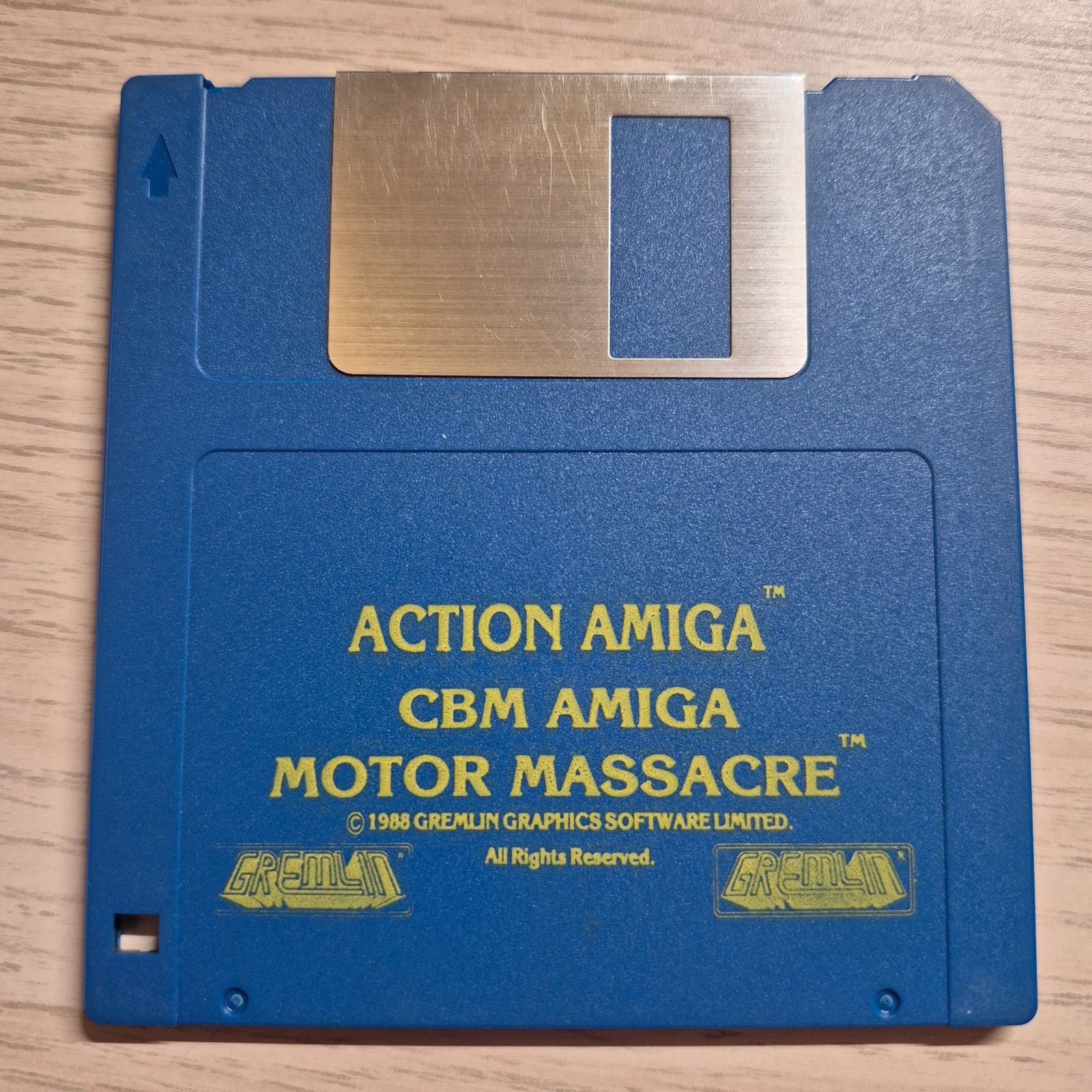 CHARLIE J-C COMMODORE AMIGA 500 DISQUETTE RARE ONLY 1 ON
