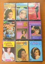 9 Musikkassetten CONNIE FRANCIS Unvergessene Hits, Il meglio di, Christmas, MC
