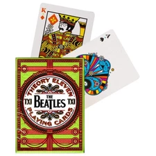 The Beatles Playing Cards Deck Theory 11 Green Magic Tricks Quality USA New