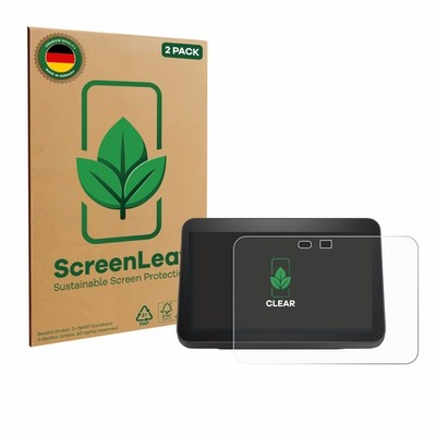 2x ScreenLeaf Displayschutzfolie für Amazon Echo Show 8 2023 (3. Gen.) 