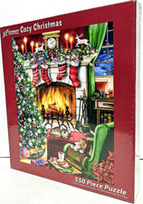 Vermont Christmas Company - 550 Piece Puzzle - Cozy Christmas - New/Sealed