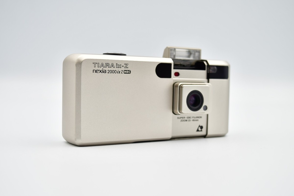 ⏯️[Mint] Fujifilm TIARA ix-Z nexia 2000 Point & Shoot APS gold