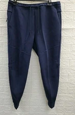 New Nike Slim Fit Taper Leg Tech Fleece Jogger Navy Size XL