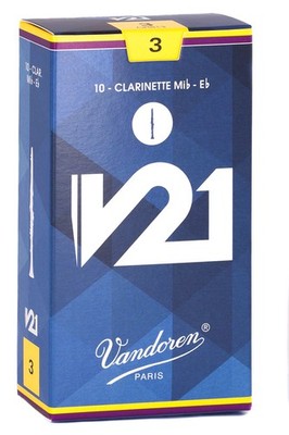 Vandoren Blätter Klarinette Es 3 V21 (10er Karton)