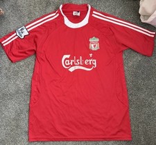 Liverpool FC Carlsberg Sponsor Vtg 2008 2009 Home Football Shirt Jersey No. 7