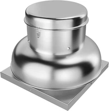 PioneerWorks 2400 CFM Upblast Roof Exhaust Fan High-Speed Direct Drive 27.36"