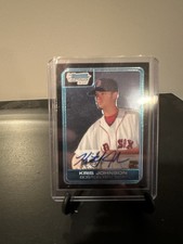 2006 Bowman Chrome Prospect Auto Kris Johnson RED SOX
