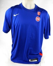 2023-24 Detroit Pistons Simone Fontecchio #19 Game Used Blue Shirt Cureton P XL9