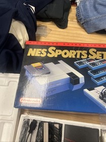 Nintendo Entertainment System NES Sports Set CIB Console Complete Box Tested