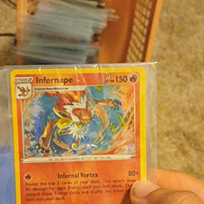 Pokemon TCG Infernape Platinum Holo Rare Stage 2 150 HP English