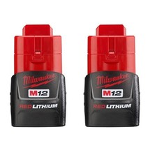 Milwaukee 48-11-2411 M12 12V 1.5 Ah Lithium-Ion Battery - 2 Pack