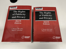 The Rights of Publicity And Privacy 2025 2 Vo...