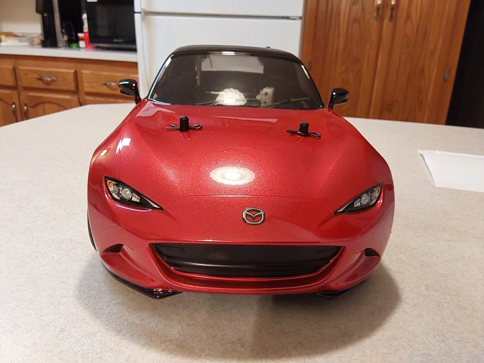 Tamiya RTR M-05 Mazda MX-5 W/ALL ELECS,  REC & TRANS , ALUM WHEELS, NEWLY BUILT - Image 2 of 4